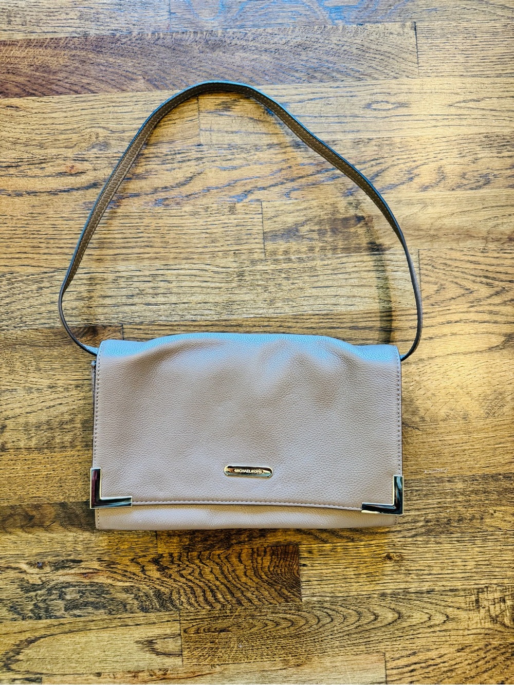 Micheal Kors convertible bag with Golf Metal Accents